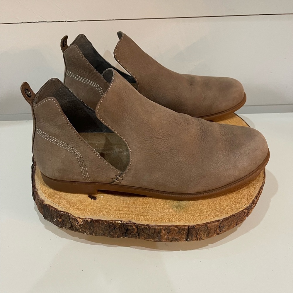 KODIAK Women's Brown Low Rider V-Cut Leather Booties Boots US size 8.5 brown - Picture 4 of 6